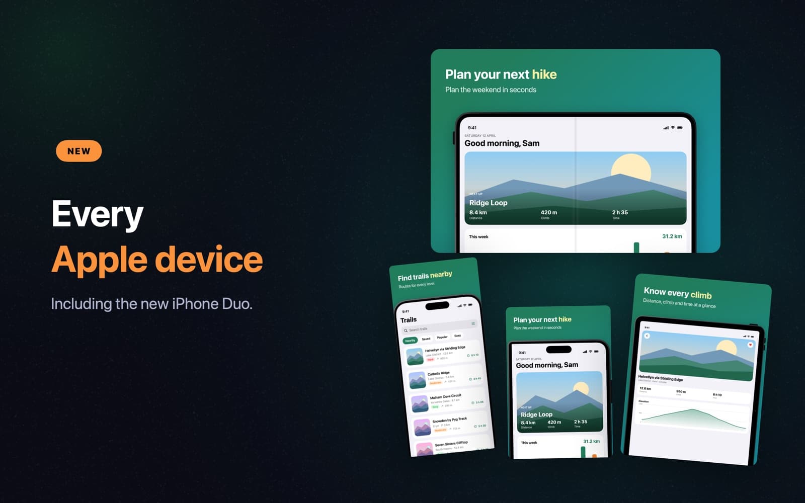 Every Apple device. Including the new iPhone Duo.